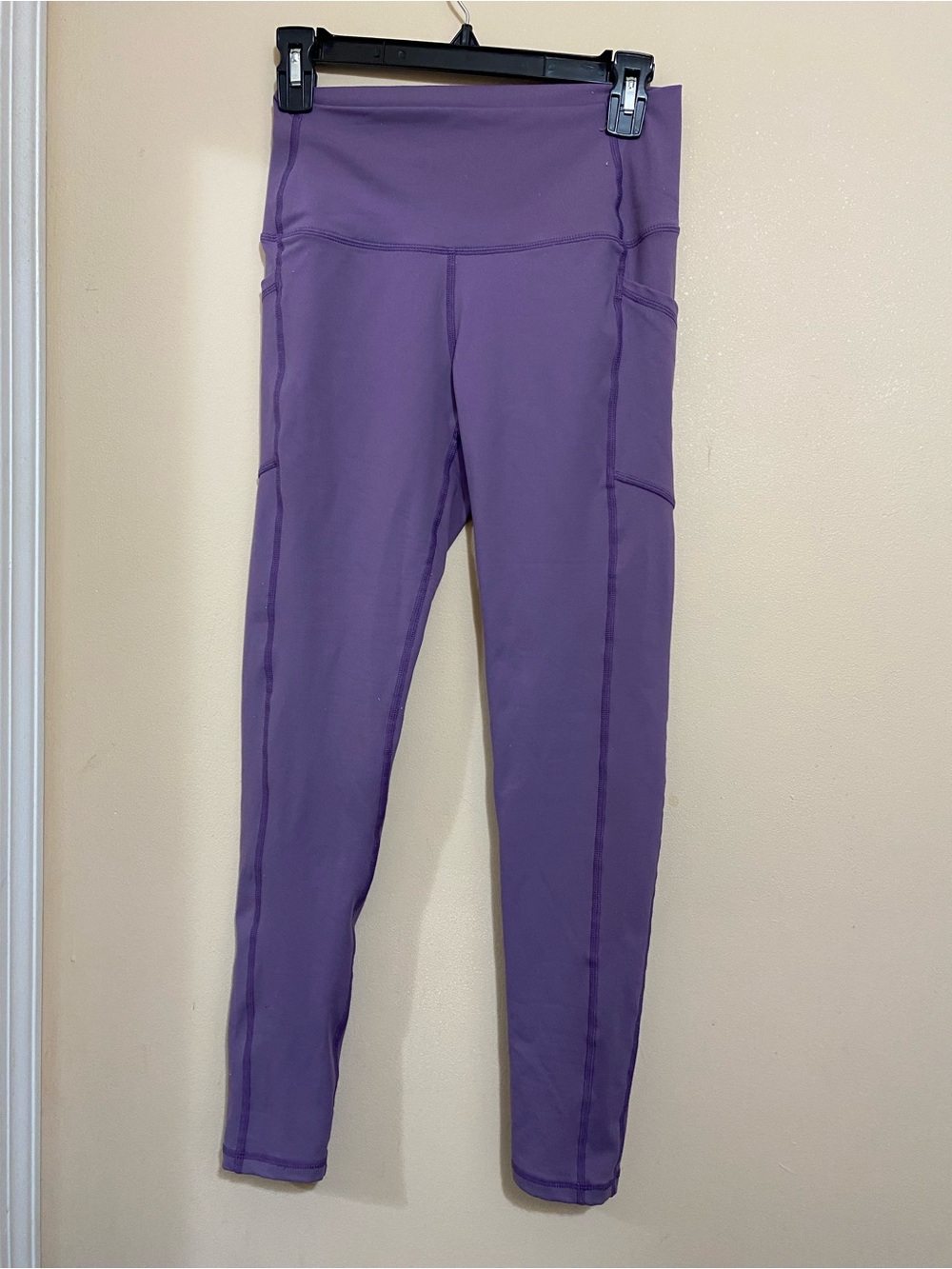 BuffBunny Lavender High-Waist Pocket Leggings